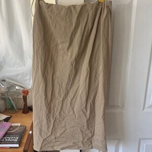 Madewell Tan Midi Skirt for Women